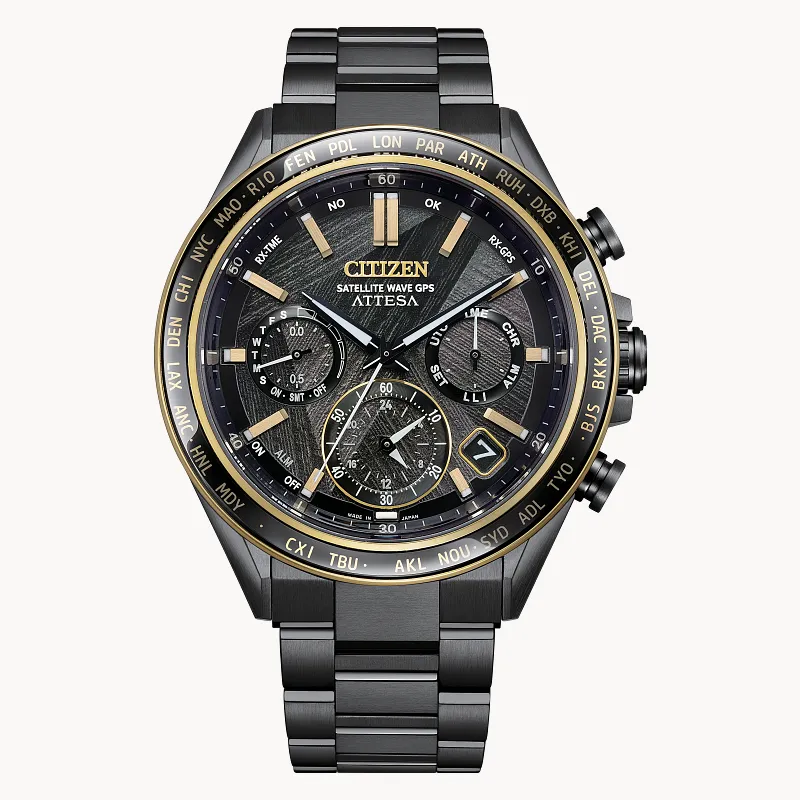 ATTESA LIGHT in BLACK Black Dial Super Titanium with DLC Coating ATTESA LIGHT in BLACK Black Dial Super Titanium with DLC Coating